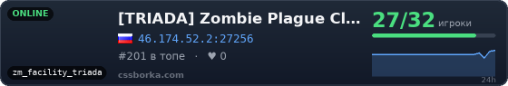 [TRIADA] Zombie Plague Classic
