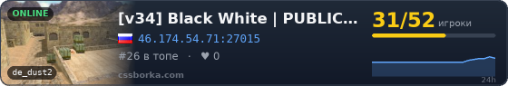 [v34] Black White | PUBLIC [18+]