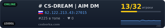 # CS-DREAM | AIM DM