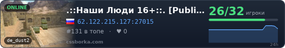 .::Наши Люди 16+::. [Public+night VIP] ©