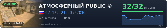 АТМОСФЕРНЫЙ PUBLIC ©