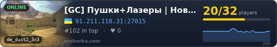 [GC] Пушки+Лазеры | Новые оружия