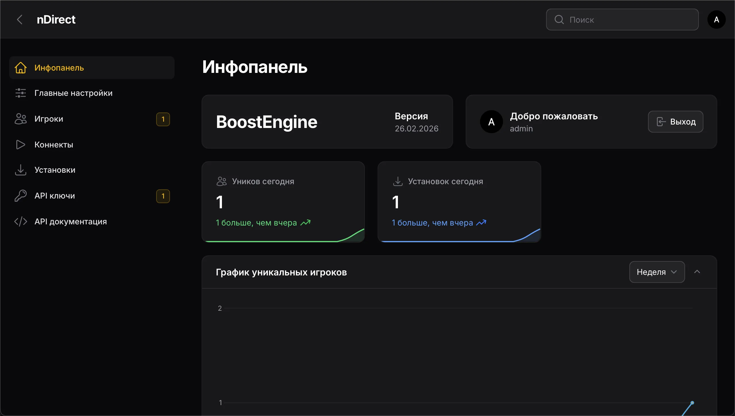 Мастер Сервер для NextClient | nDirect