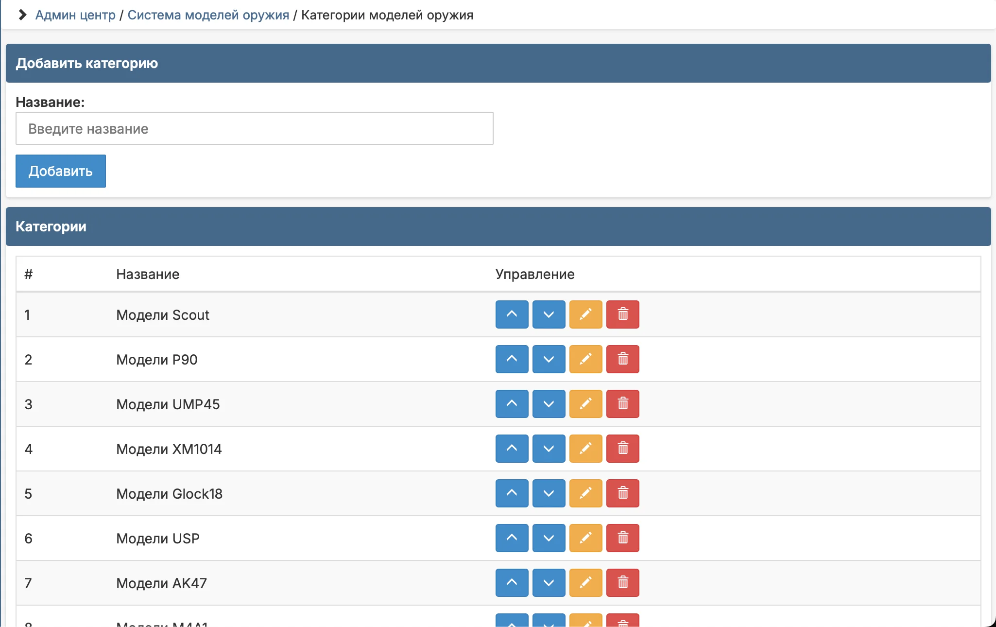 Система Продажи Моделей | WMS